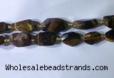 CNG7963 15.5 inches 15*25mm - 20*40mm nuggets yellow tiger eye beads