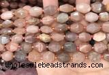 CNG7990 15.5 inches 10*12mm - 12*14mm faceted nuggets moonstone beads