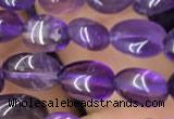 CNG8004 15.5 inches 6*8mm nuggets amethyst beads wholesale