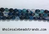 CNG8120 15.5 inches 8*12mm nuggets agate beads wholesale