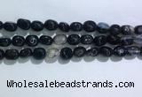 CNG8126 15.5 inches 8*12mm nuggets agate beads wholesale