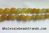 CNG8150 15.5 inches 10*14mm nuggets agate beads wholesale