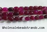 CNG8153 15.5 inches 10*14mm nuggets agate beads wholesale