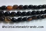 CNG8160 15.5 inches 10*14mm nuggets agate beads wholesale