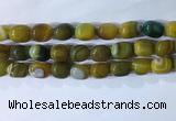 CNG8236 15.5 inches 12*16mm nuggets striped agate beads wholesale