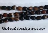 CNG8239 15.5 inches 12*16mm nuggets striped agate beads wholesale