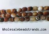 CNG8278 15.5 inches 13*18mm nuggets striped agate beads wholesale