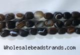 CNG8280 15.5 inches 13*18mm nuggets striped agate beads wholesale