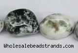 CNG83 15.5 inches 15*20mm - 20*35mm nuggets tree agate beads