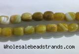 CNG8311 15.5 inches 15*20mm nuggets striped agate beads wholesale