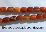 CNG8314 15.5 inches 15*20mm nuggets striped agate beads wholesale