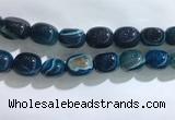 CNG8317 15.5 inches 15*20mm nuggets striped agate beads wholesale