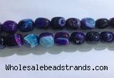 CNG8321 15.5 inches 15*20mm nuggets striped agate beads wholesale