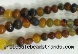 CNG8336 15.5 inches 10*12mm nuggets agate beads wholesale