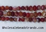 CNG8346 15.5 inches 10*12mm nuggets striped agate beads wholesale