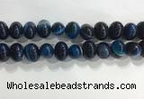 CNG8384 15.5 inches 12*16mm nuggets striped agate beads wholesale