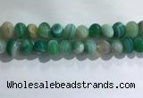 CNG8385 15.5 inches 12*16mm nuggets striped agate beads wholesale