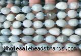 CNG8510 15.5 inches 10*12mm - 11*15mm faceted nuggets aquamarine beads