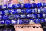 CNG8585 13*18mm - 15*20mm faceted nuggets lapis lazuli beads