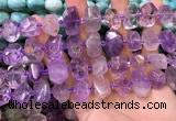 CNG8592 12*16mm - 13*18mm faceted nuggets ametrine beads