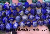 CNG8601 12*16mm - 13*18mm faceted nuggets lapis lazuli beads