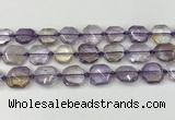 CNG8801 15.5 inches 16mm - 20mm faceted freeform ametrine beads