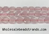 CNG8802 15.5 inches 16mm - 20mm faceted freeform rose quartz beads