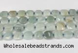 CNG8815 15.5 inches 16mm - 20mm faceted freeform amazonite beads