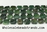 CNG8823 15.5 inches 16mm - 20mm faceted freeform african jade beads