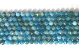 CNG9082 15.5 inches 6mm faceted nuggets apatite gemstone beads