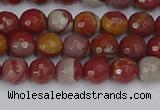 CNJ309 15.5 inches 6mm faceted round noreena jasper beads