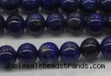 CNL1001 15.5 inches 6mm round A grade natural lapis lazuli beads