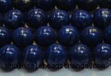 CNL1052 15.5 inches 7.5mm - 8mm round AB grade natural lapis lazuli beads