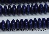 CNL1262 15.5 inches 4*10mm rondelle natural lapis lazuli beads