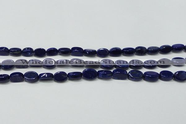 CNL1277 15.5 inches 9*13mm oval natural lapis lazuli beads