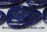 CNL1300 15.5 inches 25*35mm - 35*45mm freeform natural lapis lazuli beads