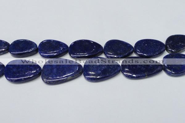 CNL1300 15.5 inches 25*35mm - 35*45mm freeform natural lapis lazuli beads