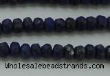 CNL1400 15.5 inches 2.5*4mm faceted rondelle lapis lazuli beads