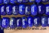 CNL1692 15.5 inches 2.5*5mm - 4*6mm rondelle lapis lazuli beads