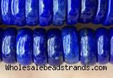 CNL1695 15.5 inches 3*9mm - 4*9mm rondelle lapis lazuli beads