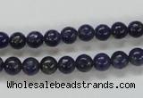 CNL206 15.5 inches 6mm round natural lapis lazuli beads wholesale