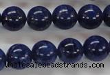 CNL223 15.5 inches 12mm round natural lapis lazuli beads wholesale