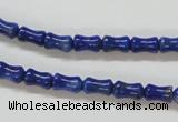 CNL237 15.5 inches 5*7mm bamboo shape natural lapis lazuli beads wholesale