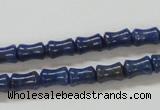 CNL238 15.5 inches 6*8mm bamboo shape natural lapis lazuli beads wholesale