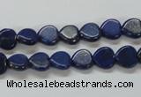 CNL242 15.5 inches 8*8mm heart natural lapis lazuli beads wholesale