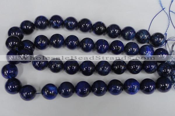 CNL409 15.5 inches 18mm round natural lapis lazuli gemstone beads