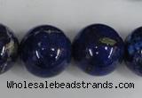 CNL410 15.5 inches 20mm round natural lapis lazuli gemstone beads