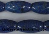 CNL445 15.5 inches 15*30mm rice natural lapis lazuli gemstone beads