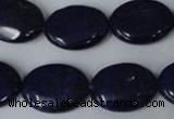 CNL484 15.5 inches 15*20mm oval natural lapis lazuli gemstone beads