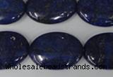 CNL485 15.5 inches 18*25mm oval natural lapis lazuli gemstone beads